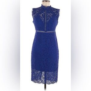 NWT Bardot cobalt lace sheath dress. Never worn!